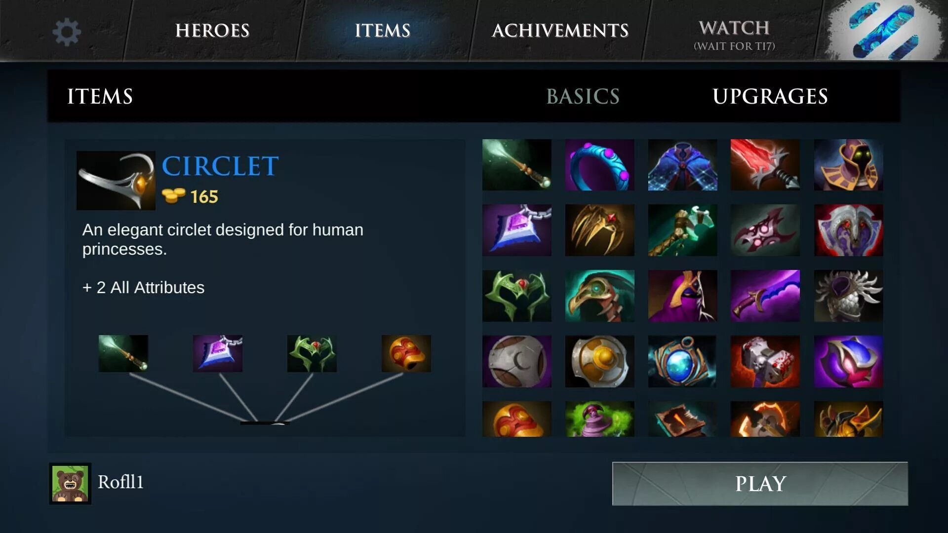 7 items