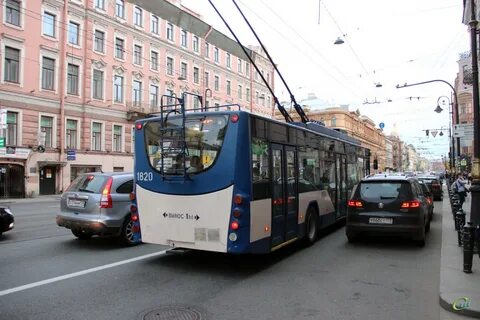 Маршрут 37 троллейбуса спб