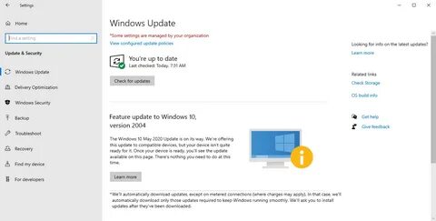 May update