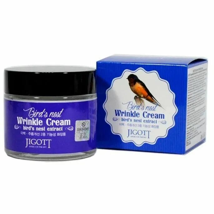 Jigott крем д/лица bird`s nest wrinkle cream (ласточкино гнездо), 70мл (стекло). Jigott крем д/лица ласточкино гнездо bird`s nest wrinkle cream , 70мл/100. Крем для лица ласточкино гнездо bird's nest wrinkle cream, 70 мл. Косметика корея крем с ласточкиным гнездом. Jigott крем для лица с ласточкиным гнездом.