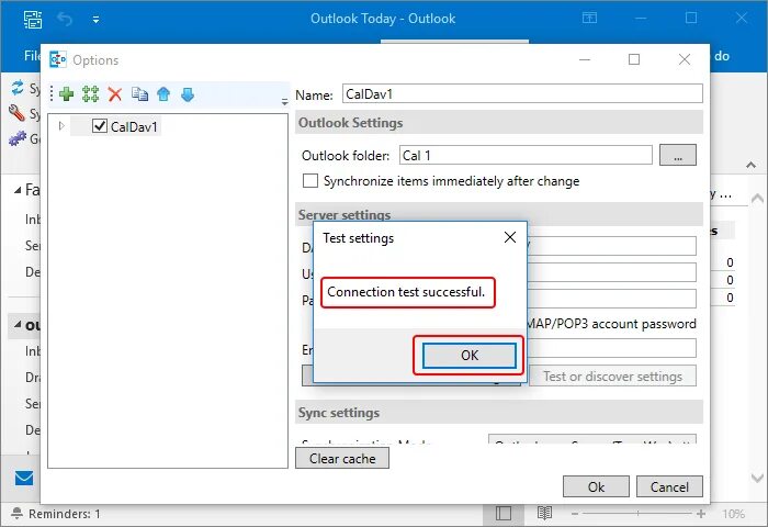 Outlook размер вложений