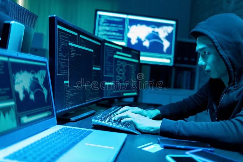 Hackers use the camera