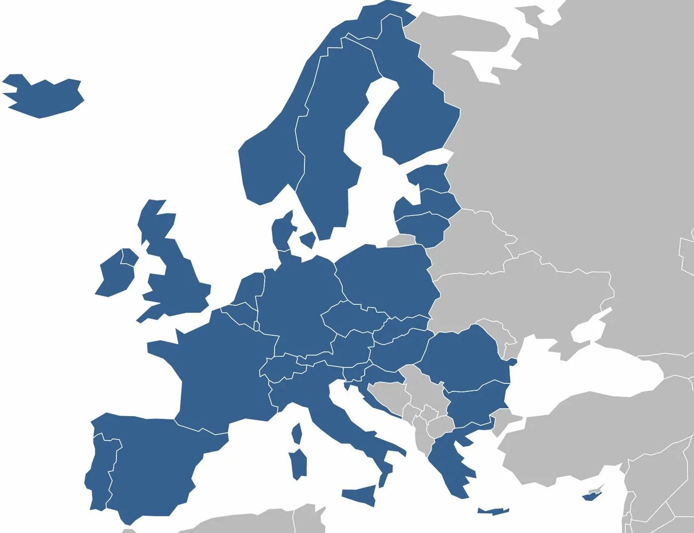 5 европейских областей. Карта - Европа. Территория Европы. Карта Европы без России. Европейские страны без фона.