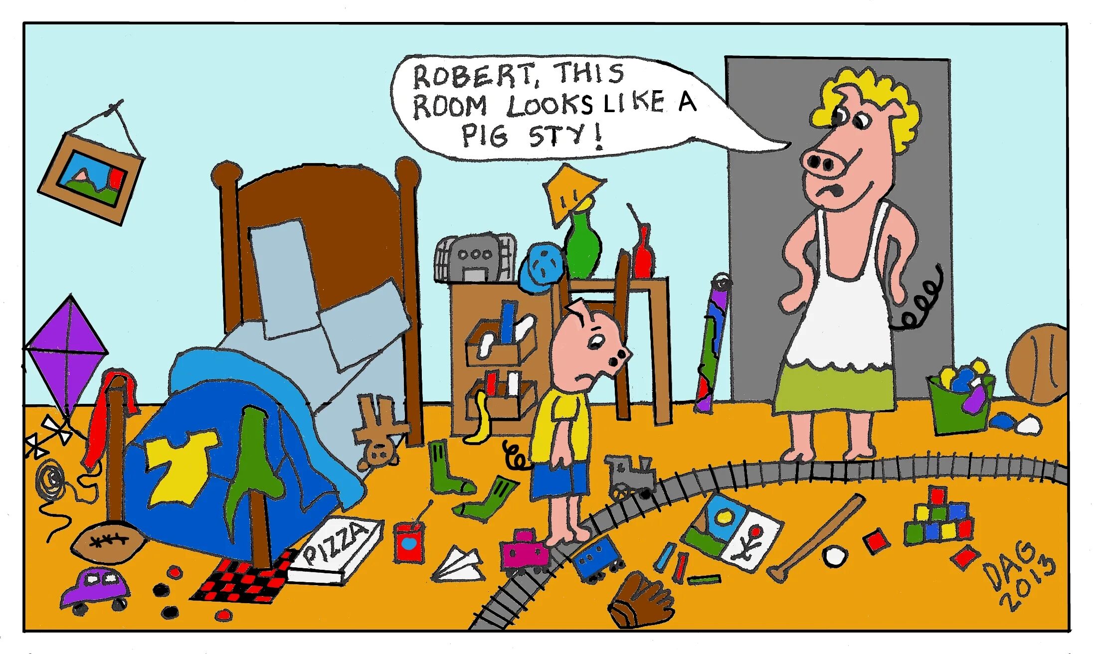 Cleaning up the mess. Clean up the Room. Tidy Room and messy Room. Tidy Room cartoon. Clean your Room.