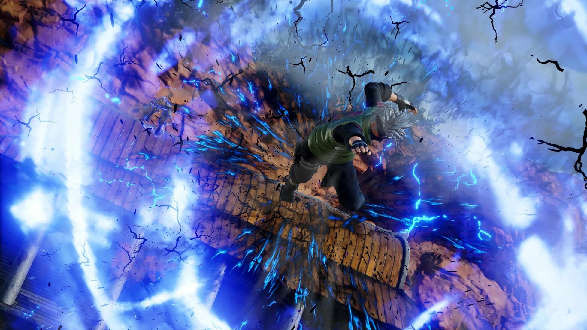 Screen force. Jump force чидори. jump force kakashi. какаши чидори. jump force пейн.