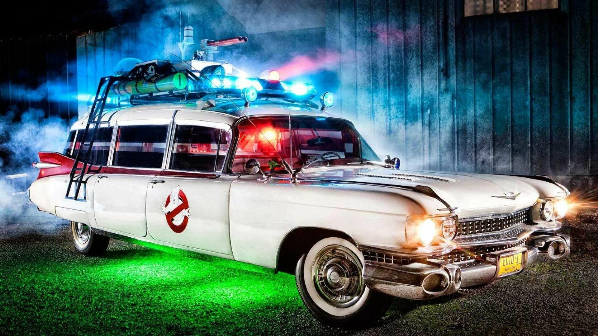 Машина охотников за привидениями. Cadillac ecto-1 ghostbusters. Машина охотников за привидениями. Экто 1 охотники за привидениями. Машина охотников за привидениями.