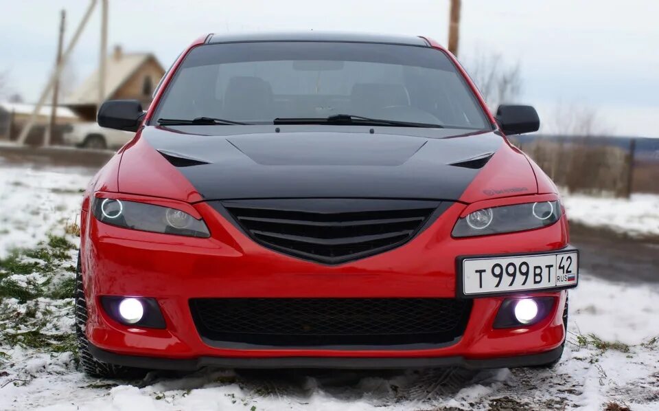 Mazda 6 тюнинг. Mazda 6 2.3. Мазда 6 gg. Мазда 6 Atenza gg красная. Мазда 6 2006 обвес.