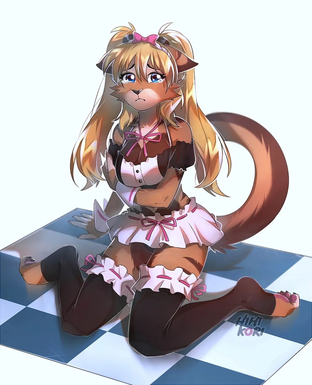 Furry maid. Furry HIHIKORI. Фурри горничные. Фурри девушки. Фурии горничная.