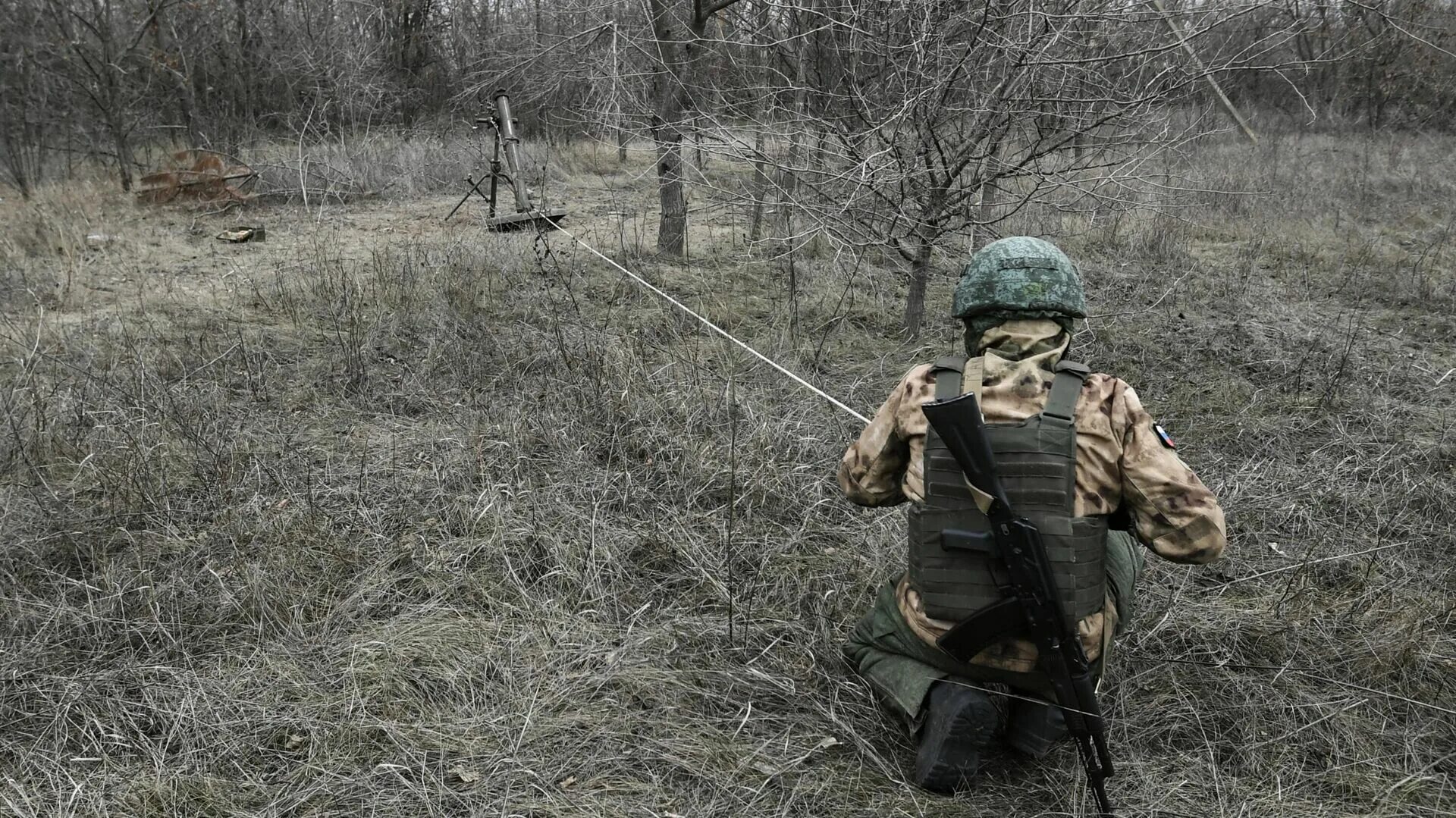 Операция в запорожской области. Контрнаступление ВСУ. Армия России. Миномет Запорожская область. Вс РФ.