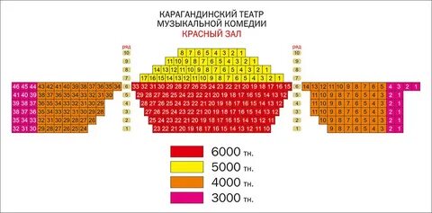 Схема театра музкомедии