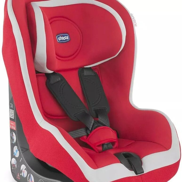 детское автокресло chicco с котиками красногоьцвета. чико до скольки. чико до скольки. чико до скольки. кресло 15-36.