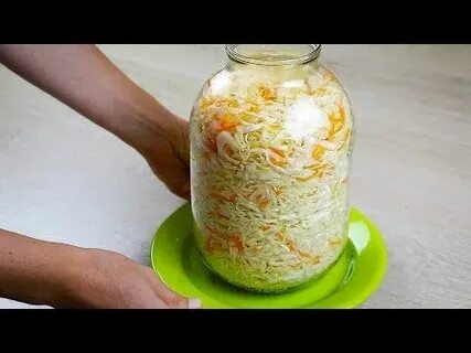 Быстрая квашеная капуста хрустящая без уксуса