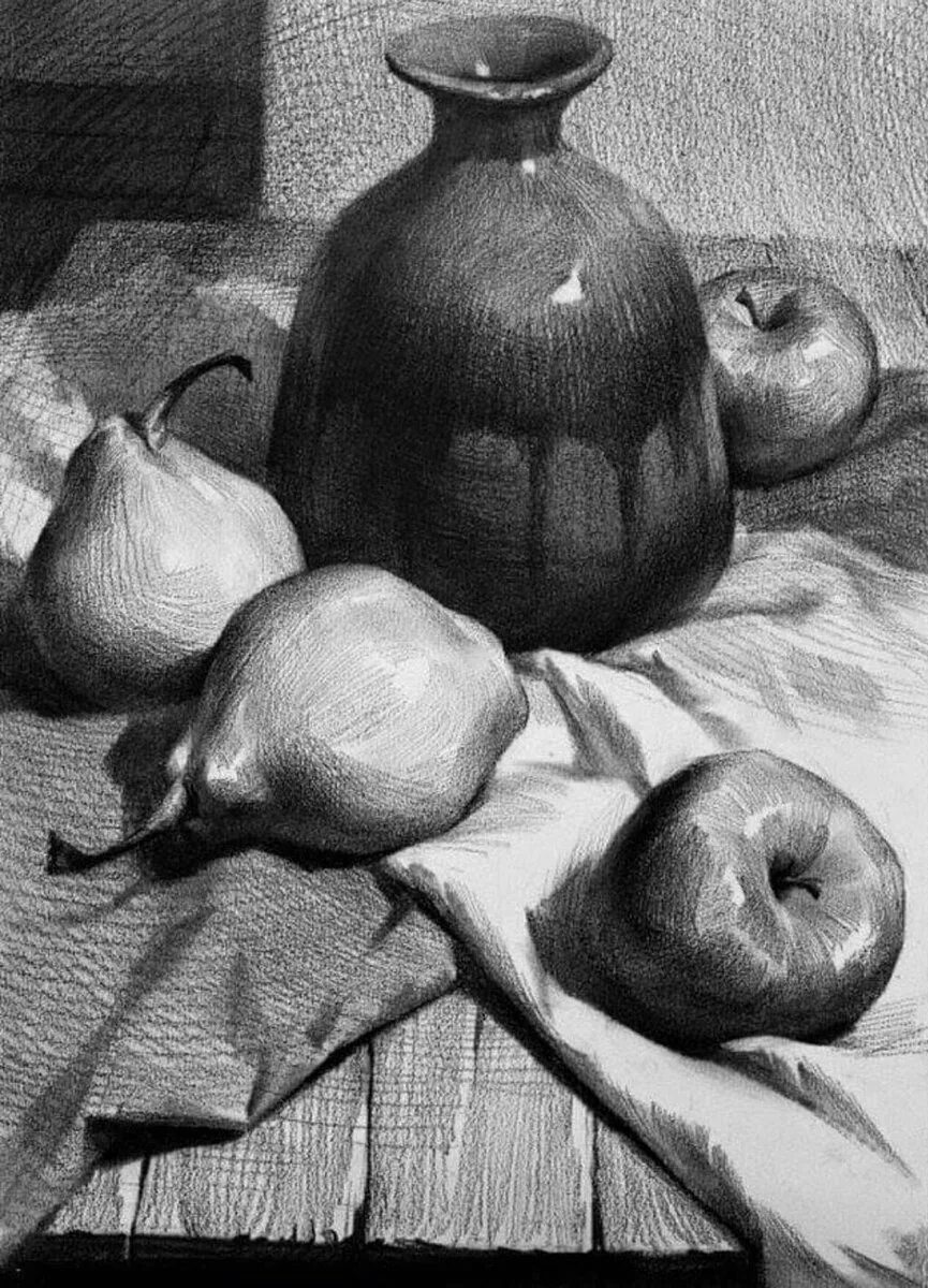 Натюрморт рисунок карандашом. Зарисовки предметов. Натюрморт карандашом. Тональный рисунок натюрморта. Натюрморт в графике.
