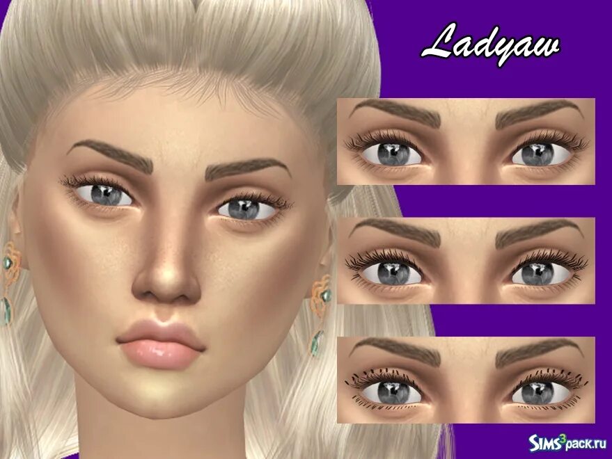 Sims eyelashes