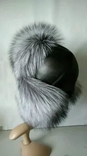Ушанка чернобурка