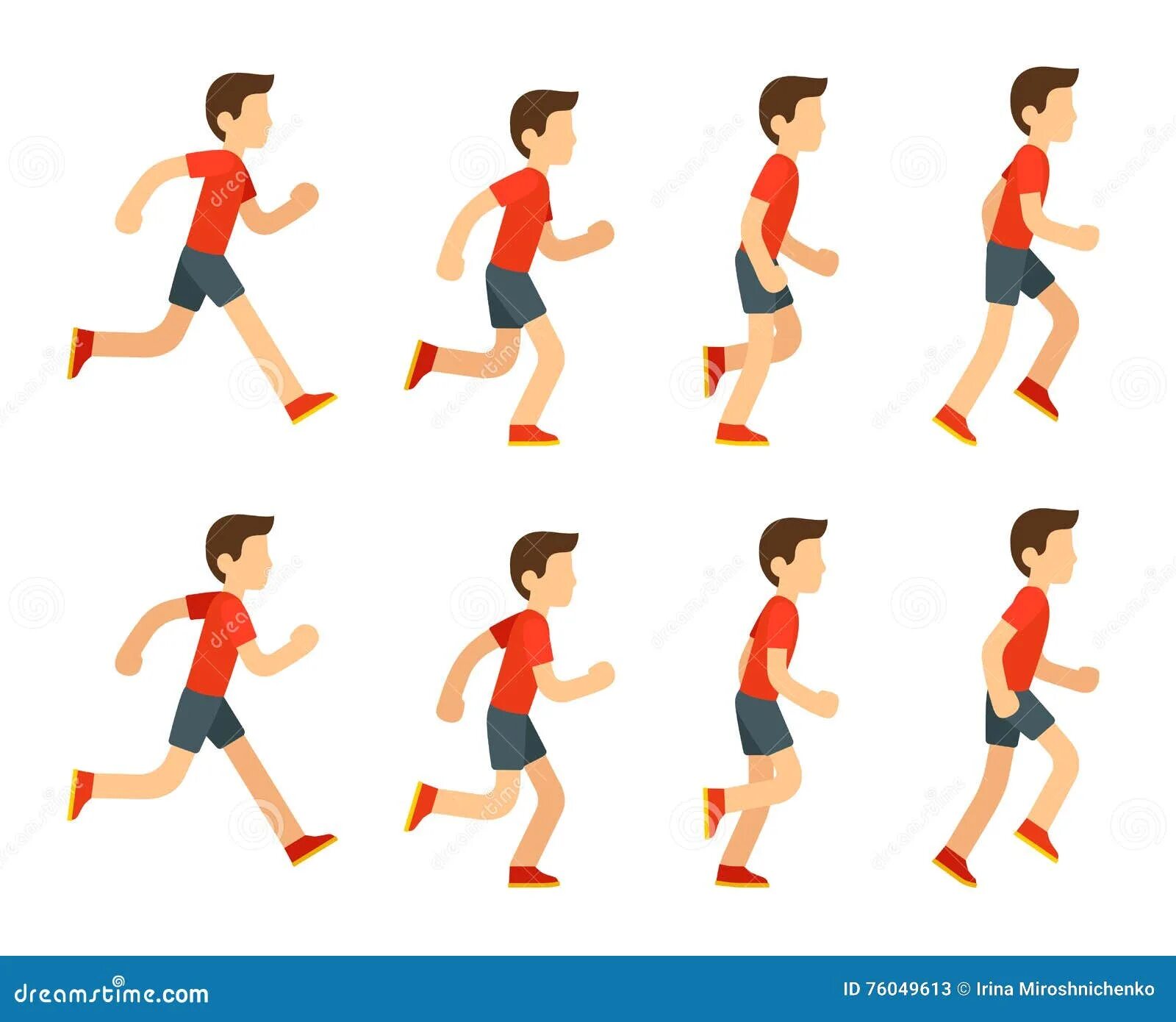 Run man animation
