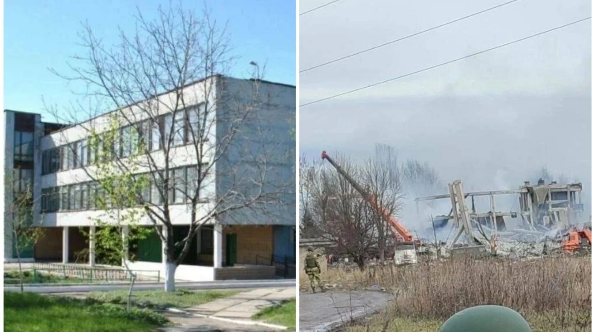 Макеевка 1 января 2023 год. Пту 19 макеевка. пту в макеевке до и после. здание пту в макеевке. удар по пту в макеевке.