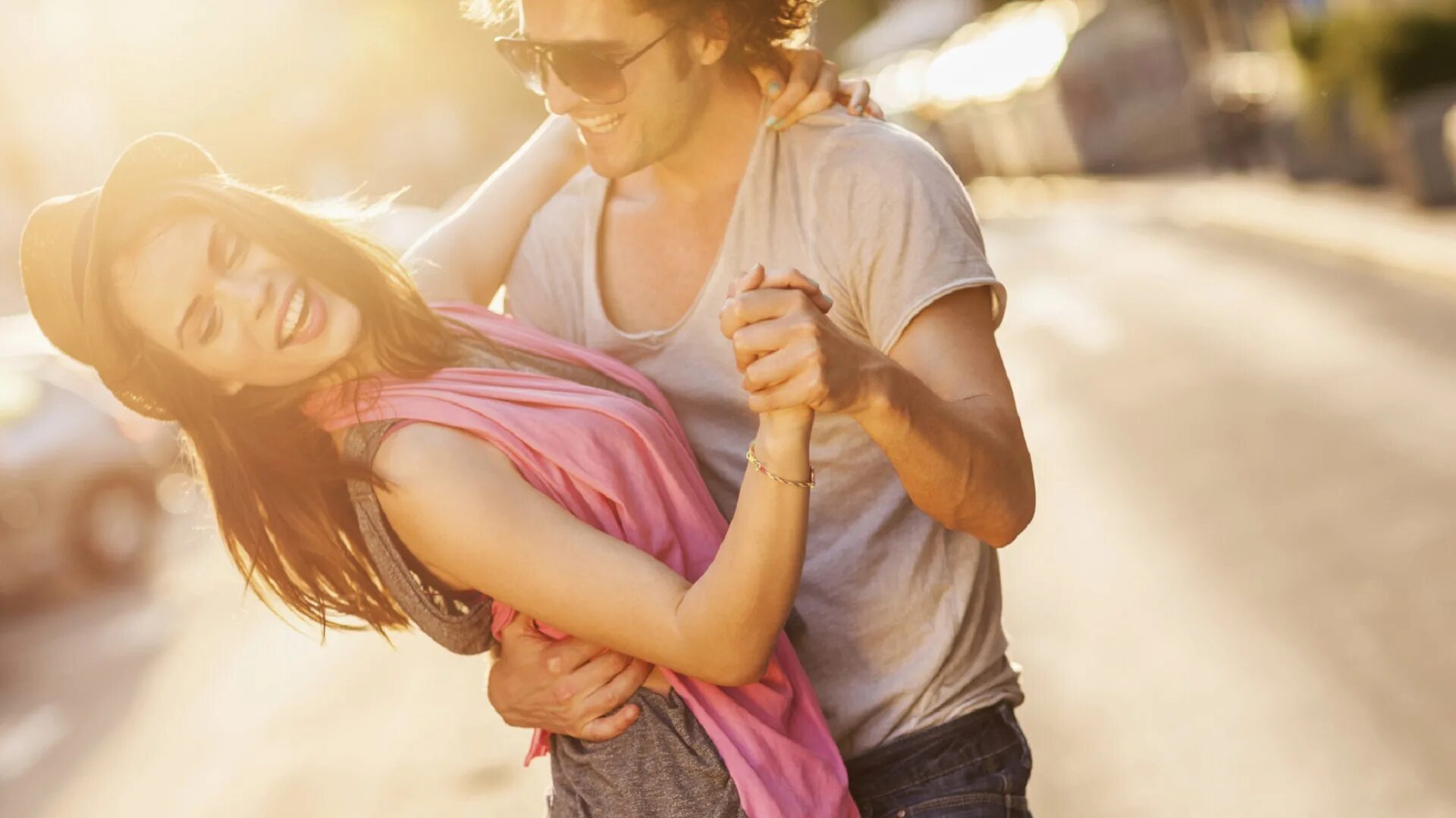 Is being affectionate