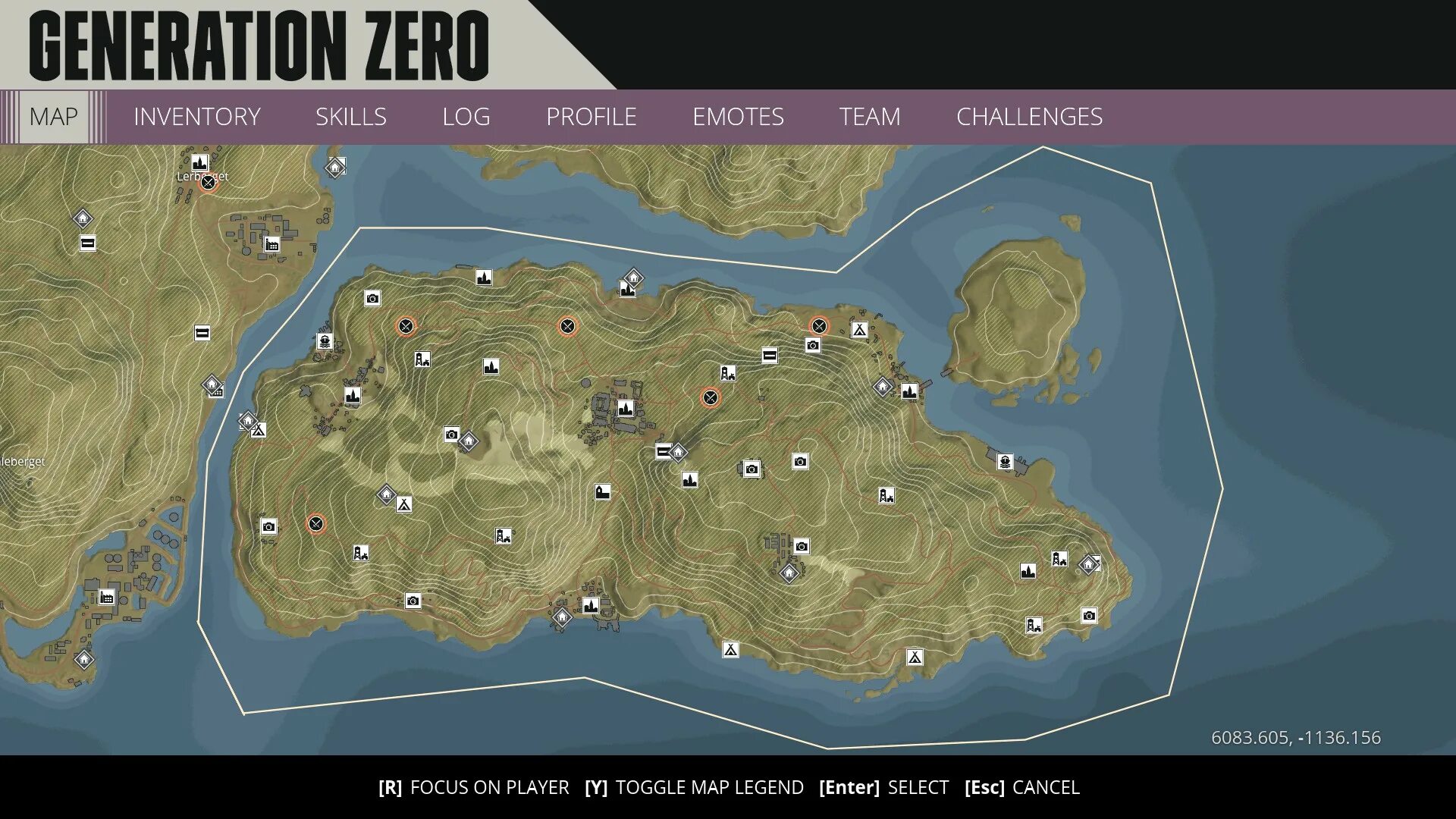 Generate map
