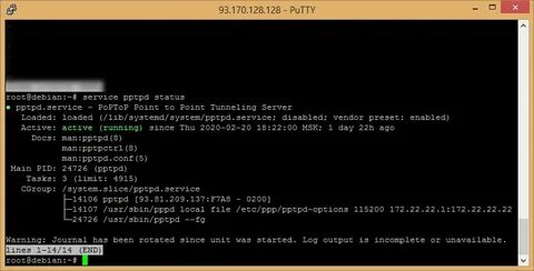 Pptp ubuntu