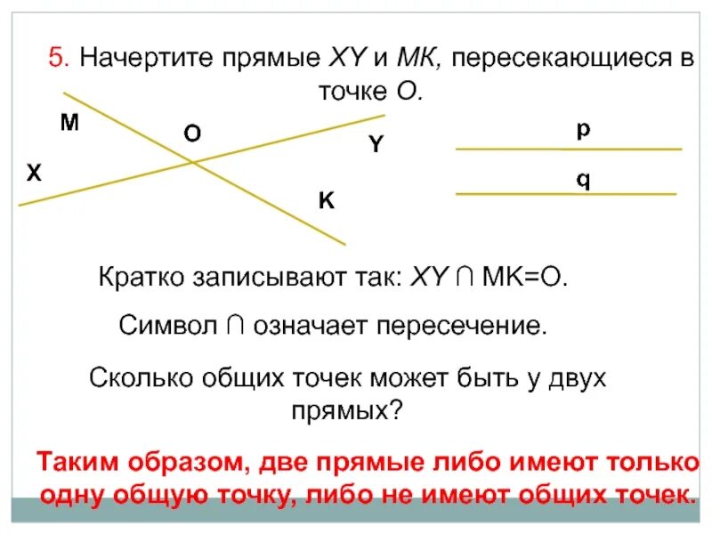 Лежат на прямой знак. Пересекающиеся прямые. Знак пересечения. Обозначение пересекающихся прямых. Как обозначить пересекающиеся прямые.