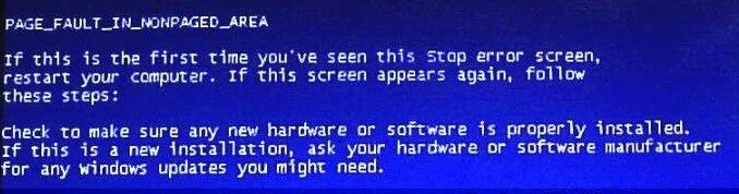 Ошибка Page Fault in NONPAGED area. Page Fault синий экран. Page Fault in NONPAGED area с артефактами. Page Fault in NONPAGED area Windows.