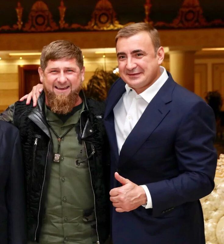 Рамзан Кадыров и Дюмин.