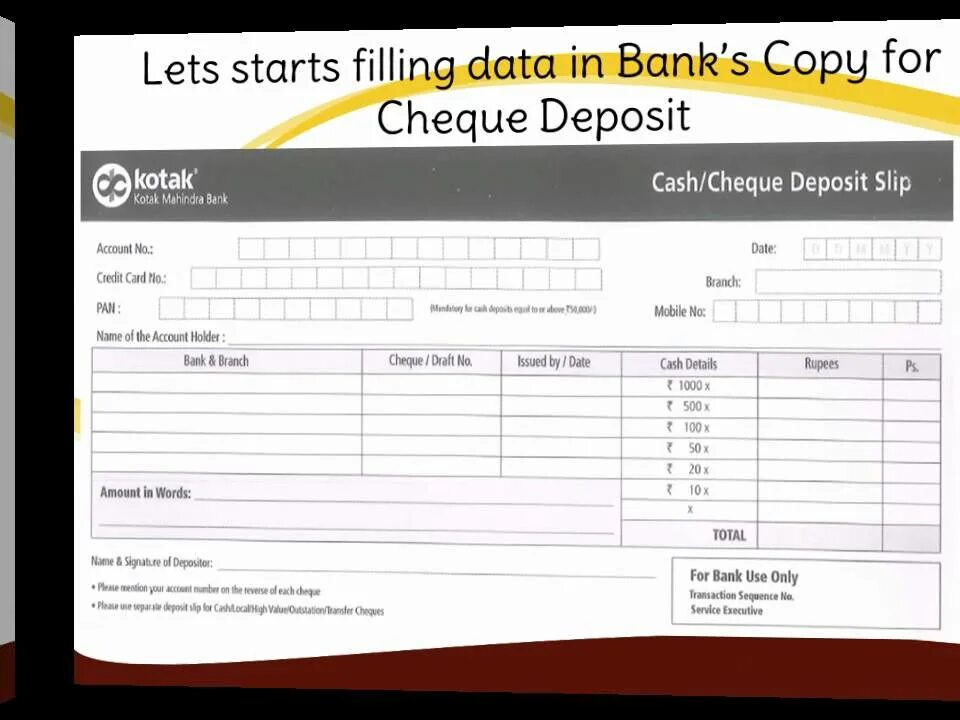 Bank Cash. Bank deposit. My Bank deposits. Bank deposit calculator. Bank slip