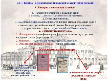 Симфоническая фантазия глинки