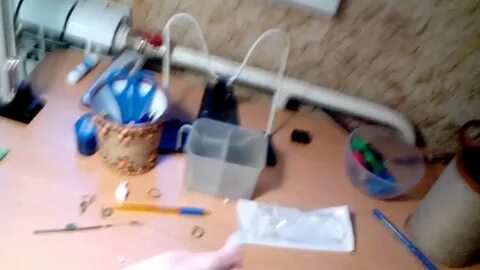 Двигатель из шприца