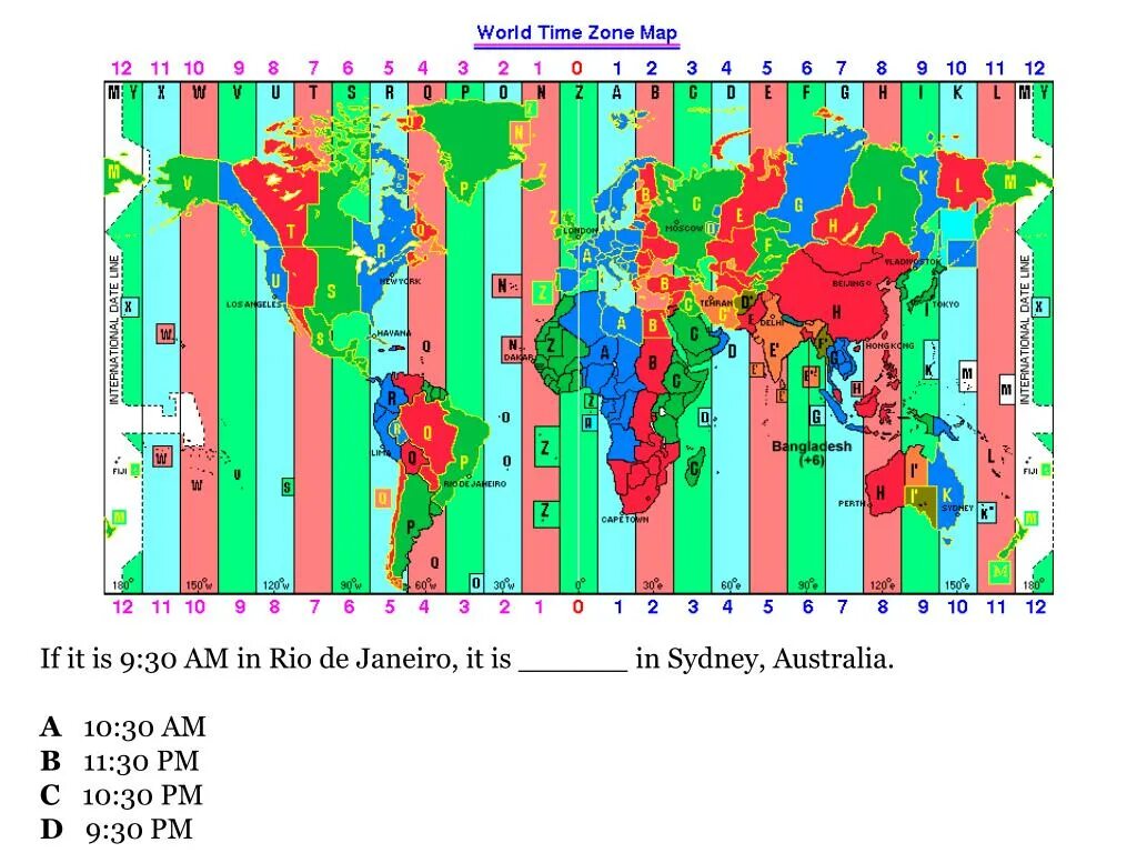 Часовые пояса. Временные зоны. Карта часовых поясов. Карта час поясов
