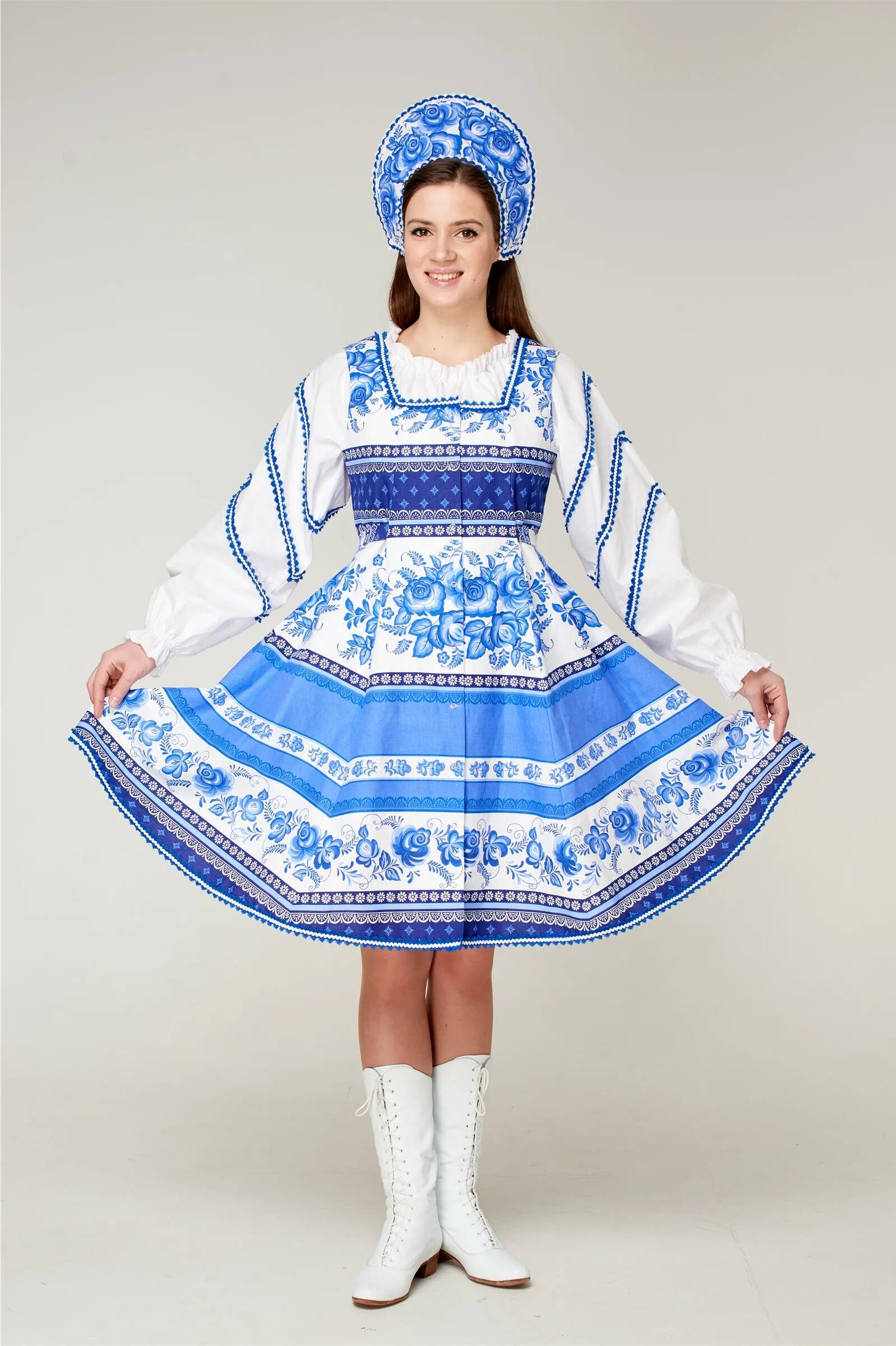 Русский народный костюм гжель. Ярмарка гжель. Гжелевская дама. Стройматериалы гжель. Женщины гжели.