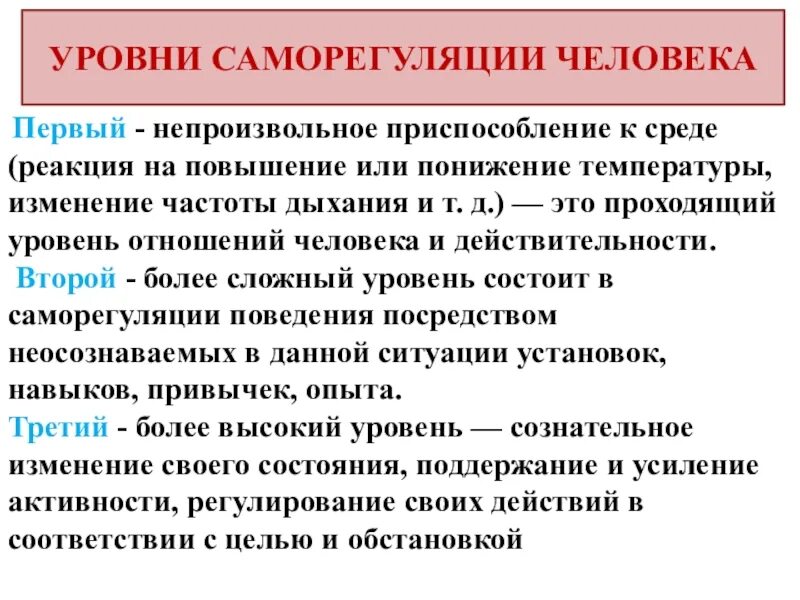 Саморегуляция в процессе межличностного общения