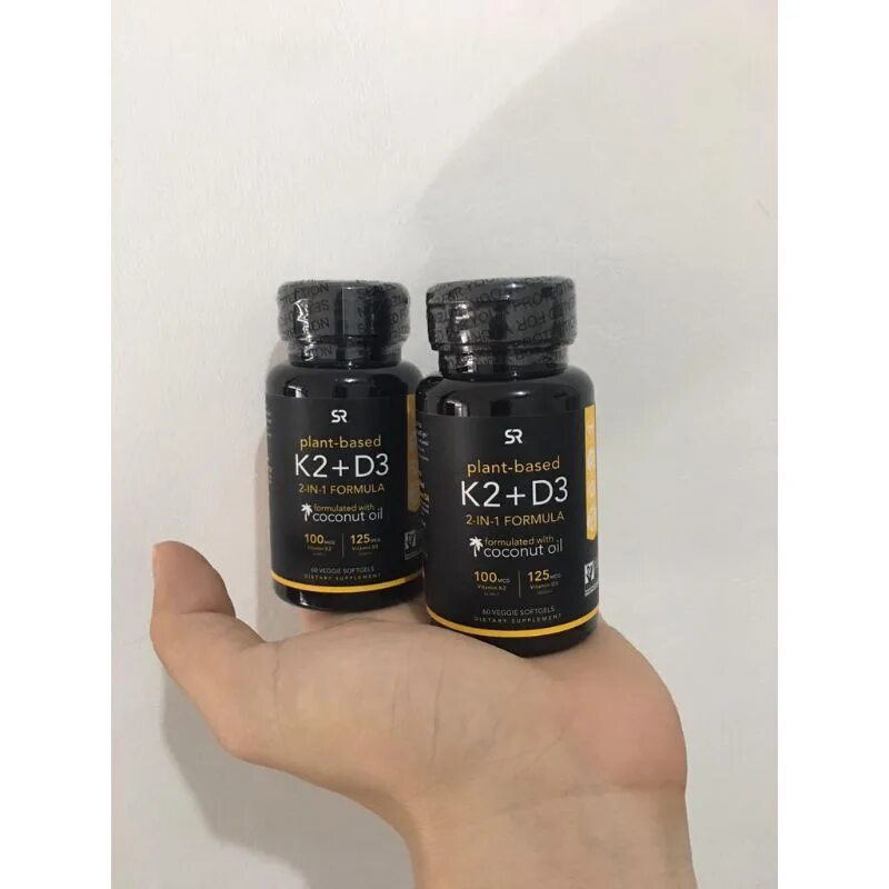 Sport research d3. Plant based витамины. Vitamin k2 фл.30 мл.