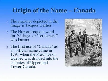 Canada names