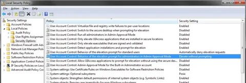 Users policy
