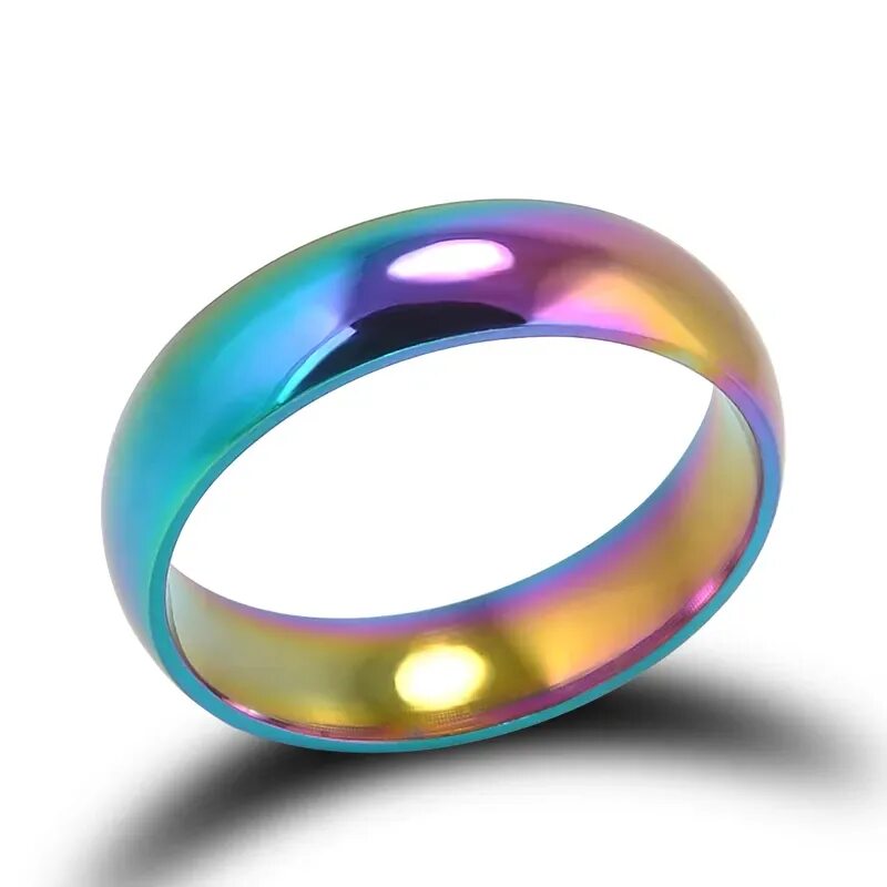 Радужки кольцо. Кольцо Rainbow. Steel. Цветные кольца. Переливающееся кольцо. Радужные кольца.