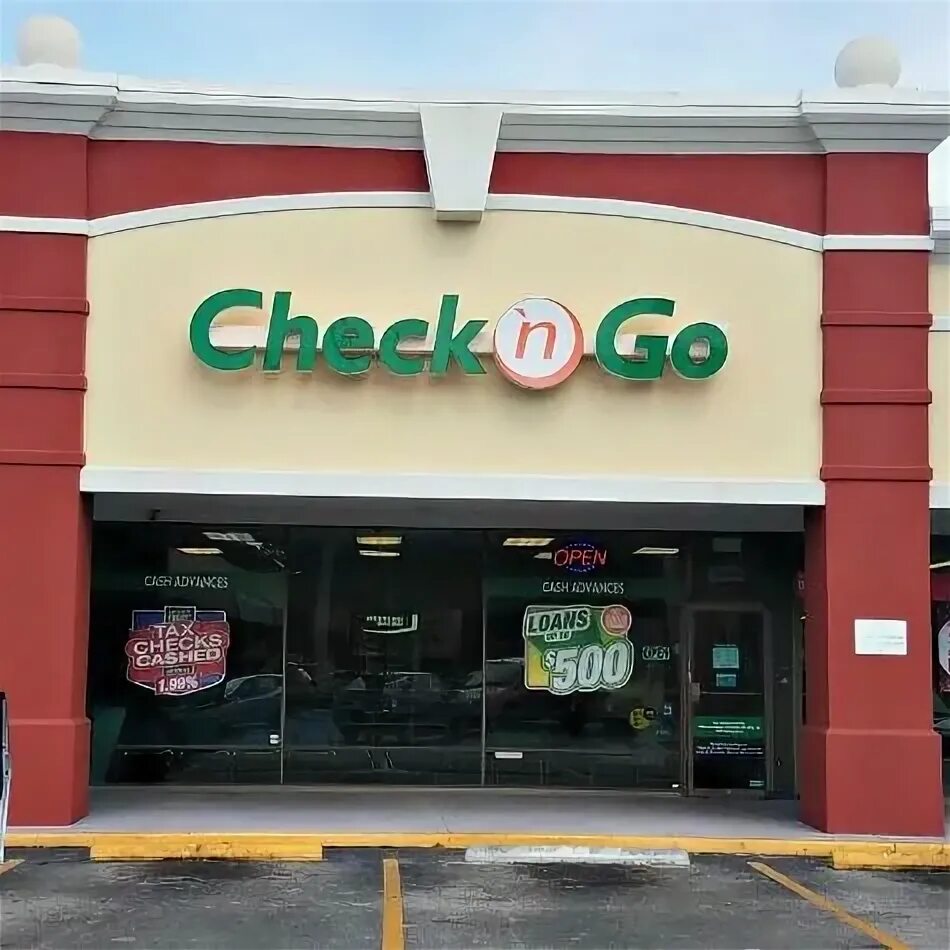 Check n go. Check n go