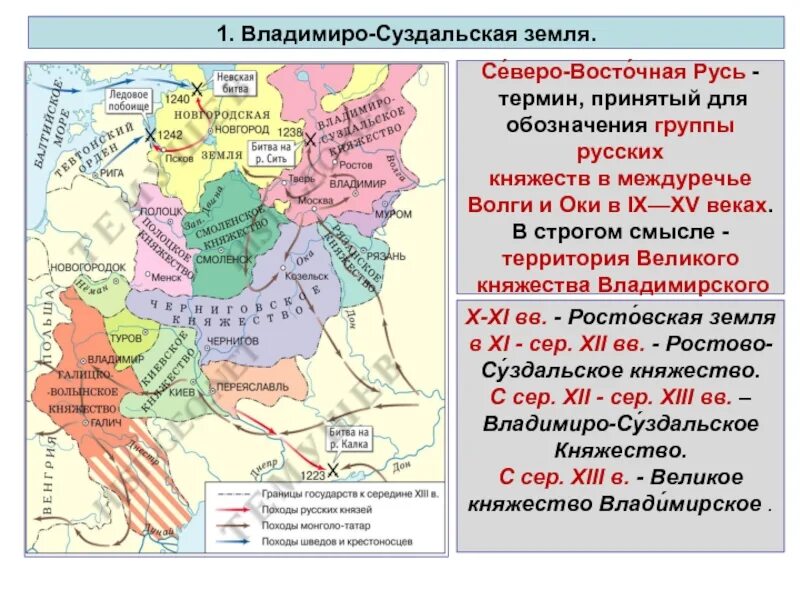 Русские земли в 13 14 вв. Княжества Северо Восточной Руси в 13 - 14 веках. Северо Восточная Русь 13 век. Северо-Восточная Русь (Владимиро-Суздальское княжество) князья. Северо Восточная Русь Владимиро Суздальское княжество.