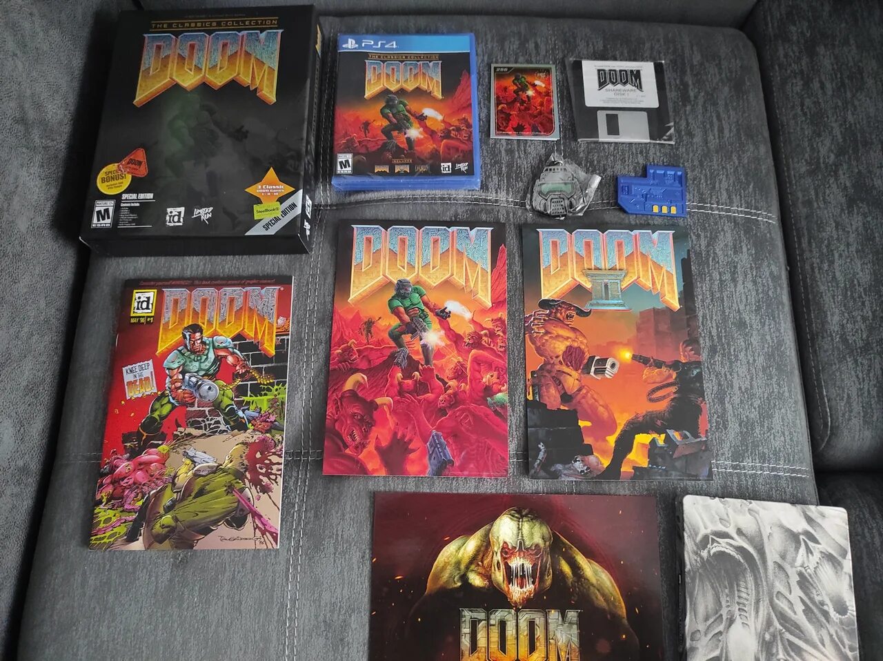 Doom collection. Doom: the Classics collection (Limited Run #395) [ps4. Коллекция_игровых_дисков. Doom the Classics collection ps4. Моя коллекция.