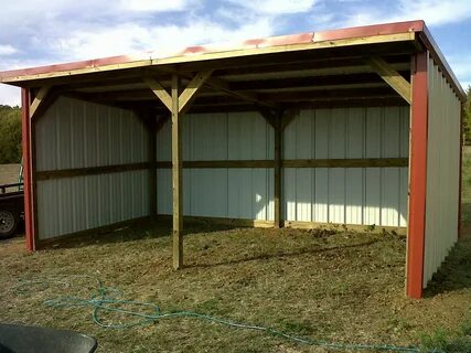 10x20 loafing shed Loafing shed, Tractor shed ideas, Barns sheds