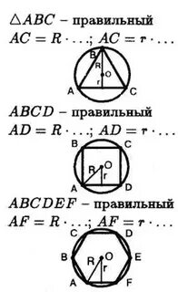 Конспект по окружностям