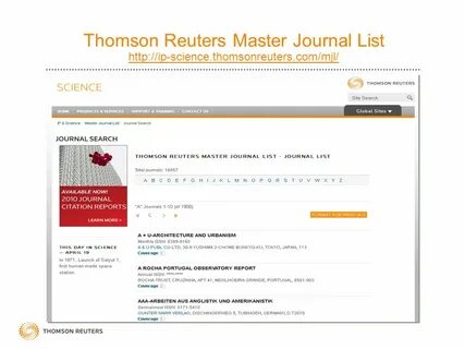 Lists journal