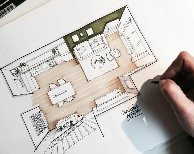 Pin by Le Croquis Studio on sketch Interior design drawings, Architecture design