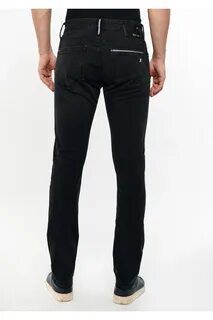0042234951 Мужские джинсовые брюки Jake Dark Smoke Black Pro TYC00271661383...