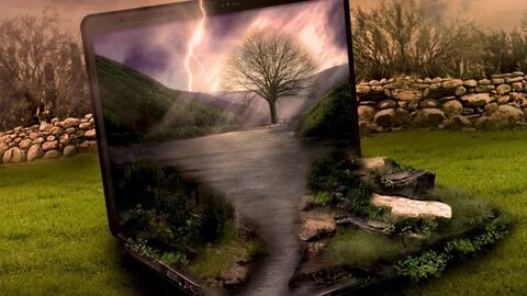 Фотообои экрана компьютера