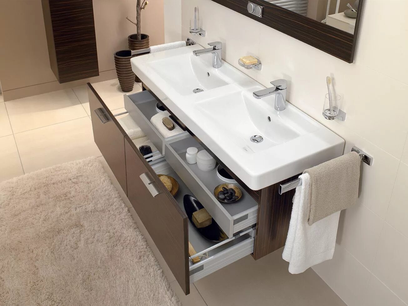 DIY Floating Sink Shelf Small bathroom sinks, Bathroom sink design, Unique bathr
