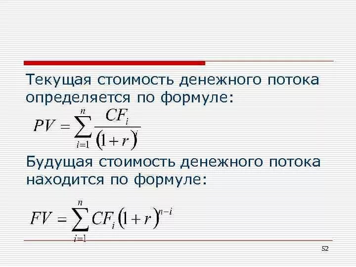 Текущую стоимость будущих денежных потоков. Будущий денежный поток формула текущей стоимости. Формула для определения текущей стоимости денежных потоков. Как рассчитать денежный поток формула. Формула текущей стоимости будущих денежных потоков.