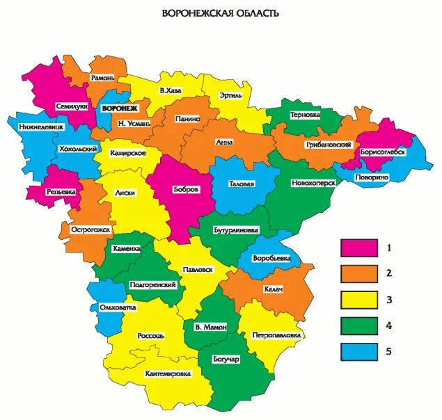 Воронежская обл карта по районам. Карта Воронеж обл с районами. Карта Воронежской области с областями. Карта Воронежской области с районами.
