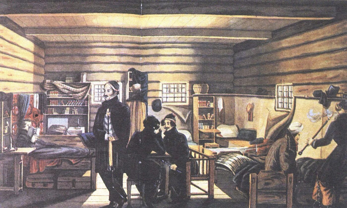 Жизнь декабристов в ссылке в сибири. Декабристы на каторге. Ссылка декабристов в сибирь. Ссылка декабристов в сибирь. Н п репин декабристы в камере читинского острога.